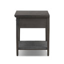 Mott Nightstand - Smoked Black