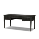 Aurelia Bush Desk - Distressed Black Oak