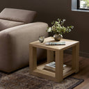 Verity Thomas End Table - Bleached Oak Veneer