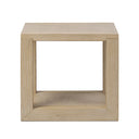 Verity Thomas End Table - Bleached Oak Veneer