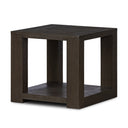 Verity Thomas End Table - Dark Anthracite Oak Veneer
