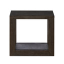 Verity Thomas End Table - Dark Anthracite Oak Veneer