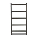Aveline Eldridge Bookcase - Distressed Black Oak