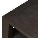 Verity Thomas Square Coffee Table - Dark Anthracite Oak Veneer