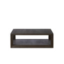 Verity Thomas Square Coffee Table - Dark Anthracite Oak Veneer