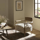 Alaric Chair - Beige Shearling