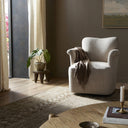 Verano Camellia Swivel Chair - Alcala Wheat