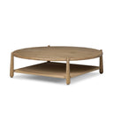 Aether Salvador Coffee Table - Aged Smoked Oak Resawn