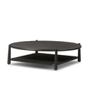 Cascade Salvador Coffee Table - Cracked Smoked Black Veneer