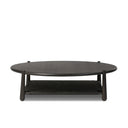 Cascade Salvador Coffee Table - Cracked Smoked Black Veneer