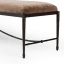 Seraphine Jade Accent Bench - 705 Altair Mushroom