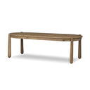 Aveline Salvador Dining Table - Aged Smoked Oak