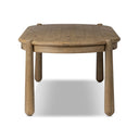 Aveline Salvador Dining Table - Aged Smoked Oak