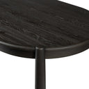 Aveline Salvador Dining Table - Smoked Black Oak