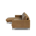 Verity Melle 2-Piece Sectional - Left Chaise Lipari Camel