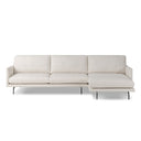 Verity Melle 2-Piece Sectional - Right Chaise Omari Natural