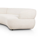 Solara Belen 2-Piece Sectional - Crypton Nomad Snow Left Chaise