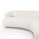 Belen 2-Piece Sectional - Crypton Nomad Snow Right Chaise