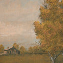 Tranquil Retreat Misty Morning Cabin by Lori Marie - 32X24