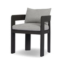 Verity Outdoor Metal Dining Chair - Concha Fog