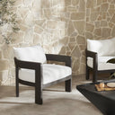 Verity Outdoor Metal Chair - Alessi Linen