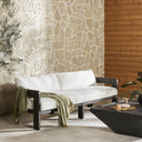 Vista Jackson Outdoor Metal Sofa - Alessi Linen