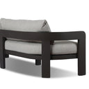 Vista Jackson Outdoor Metal Sofa - Concha Fog