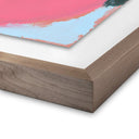 Aetherial Ocean by Jill Elliott - 40X30 Rustic Walnut