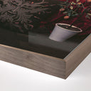 Aetherial Capote At Home by Slim Aarons - 48X48 Rustic Walnut