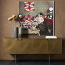 Aetherial Capote At Home by Slim Aarons - 48X48 White Oak