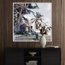 Aurelia TS Eliot by Slim Aarons - 48X48 White Maple