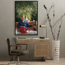 Truman Capote by Slim Aarons - 32X48 Black Maple