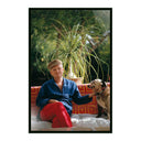Truman Capote by Slim Aarons - 48X72 Black Maple