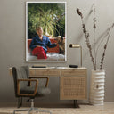 Truman Capote by Slim Aarons - 32X48 White Maple