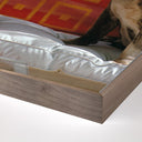 Truman Capote by Slim Aarons - 32X48 Rustic Walnut