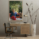 Truman Capote by Slim Aarons - 32X48 White Oak