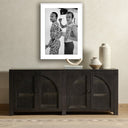 Luxe Artistry Keith Haring and Bill T Jones by Getty - 30X40 White Maple