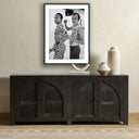 Luxe Artistry Keith Haring and Bill T Jones by Getty - 30X40 Black Maple