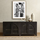 Luxe Artistry Keith Haring and Bill T Jones by Getty - 30X40 White Oak