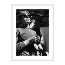 Warhol With Bananas by Getty Images - 40X60 White Maple