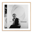 Luxe Artistry Georgia OKeeffe by Getty Images - 40X40 White Oak