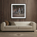 Luxe Artistry Pablo Picasso At Work by Getty Images - 40X40 Black Maple