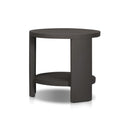 Verano Outdoor Round Metal End Table - Default Title