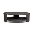 Solara Outdoor Round Metal Coffee Table - Default Title