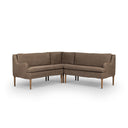 Luxe Haven Aurelia Dining Banquette L-Shape - 76 L-Shape Broadway Coffee