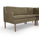 Luxe Haven Aurelia Dining Banquette L-Shape - 99 Left Arm Facing Broadway Olive