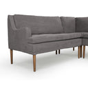 Luxe Haven Aurelia Dining Banquette L-Shape - 99 Left Arm Facing Broadway Denim