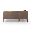 Luxe Haven Aurelia Dining Banquette L-Shape - 99 Right Arm Facing Broadway Coffee