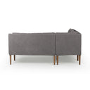 Luxe Haven Aurelia Dining Banquette L-Shape - 99 Right Arm Facing Broadway Denim