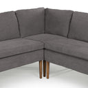 Luxe Haven Aurelia Dining Banquette L-Shape - 99 Right Arm Facing Broadway Denim